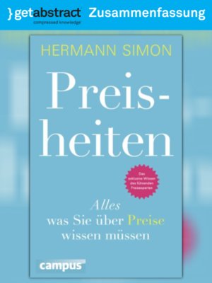 cover image of Preisheiten (Zusammenfassung)